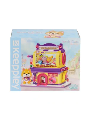 Kp28010 Keeppley Lovely Street - Shiba Inu Gashapan Machine 435 Parça Yapım Seti