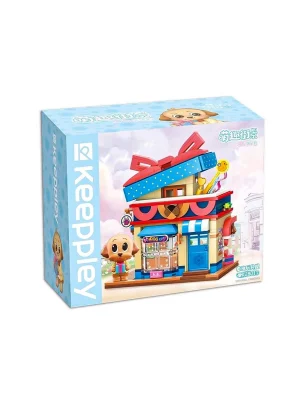 Kp28011 Keeppley Lovely Street - Poodle Toy Store 374 Parça Yapım Seti
