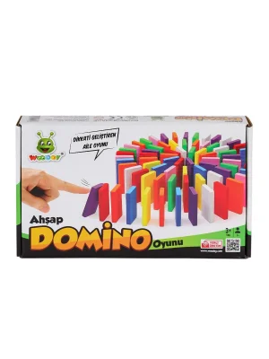 Kr116 Ahşap Domino Oyunu -karsan Oyuncak