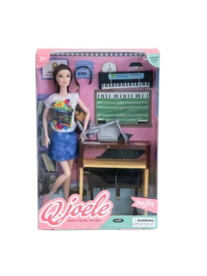 L5748k Piano Çalan Müzisyen Bebek -canem Oyuncak