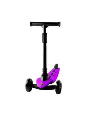 Lb2005 Lamborghini Mor Renk Scooter Işıklı Tekerlek