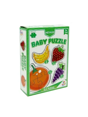 Lc7227 Laço, Baby Puzzle - Meyveler - İlk Puzzle / +12 Ay