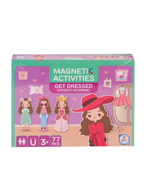 Lc7982 Manyetik Aktivite Kız Kıyafet Giydirme -laçokids