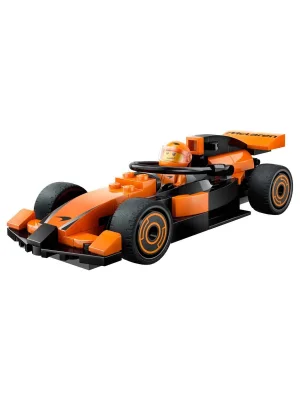 LEGO City McLaren Yarış Arabalı F1 Sürücüsü 60442 - 6 Yaş ve Üzeri Çocuklar için Mini Yarış Arabası İçeren Yaratıcı Oyuncak Yapım Seti (86 Parça)