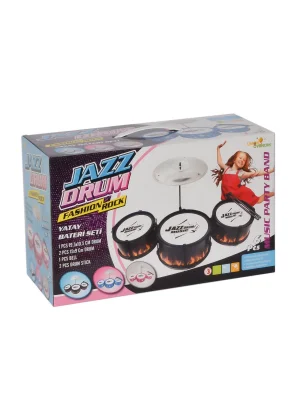 Lmn154 3 Parça Bateri Seti -limon Oyuncak