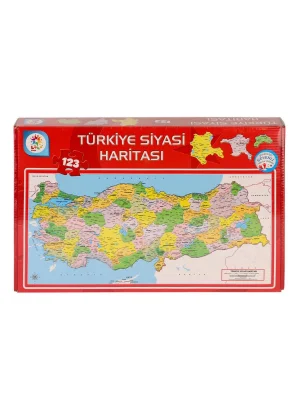 Lsh002 Siyasi Harita Puzzle -laçokids