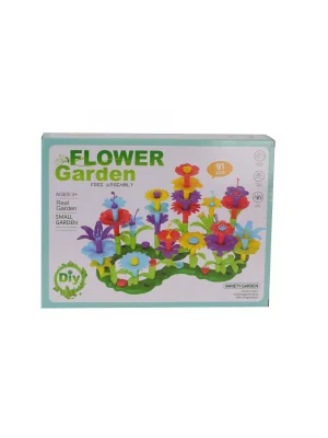 Ly004a 91 Pcs Güzel Bahçe Çiçek Seti