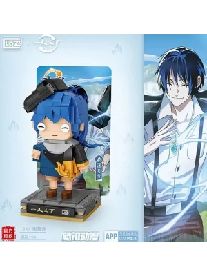 Lz-1347 Anime Figür 302 Parça Block Oyuncak