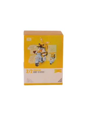 Lz-1676 Loz Kurye Ördek 443 Parça Block Oyuncak