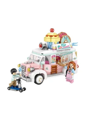 Lz1738 Loz  Çörek Arabası  Block Oyuncak 583 Parça