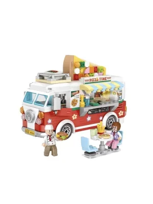 Lz1739 Loz  Pizza Arabası Block Oyuncak 493 Parça