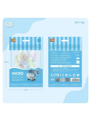 Lz8616 Loz Helikopter Blok Seti Mini Poşet -vagon Life