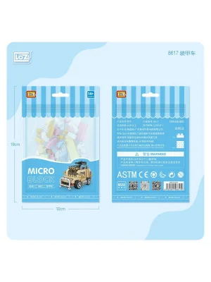 Lz8617 Loz Tank Blok Seti Mini Poşet- Vagon Life