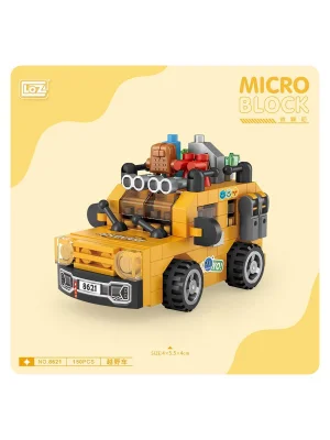 Lz8621 Loz Araba Blok Seti Mini Poşet -vagon Life