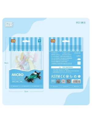 Lz8623 Loz Araba Blok Seti Mini Poşet -vagon Life