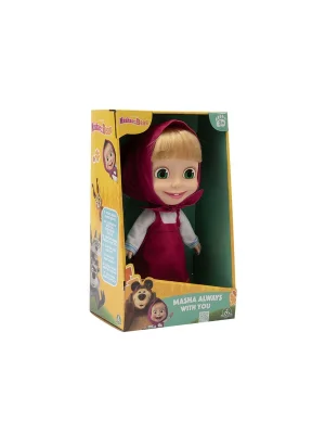 Mha41000 Maşa Ve Koca Ayı - 23 Cm Masha Doğum Günü Bebeği