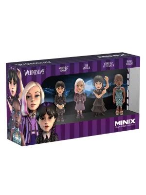 Mnxh8000 Minix Wednesday 4lü Figür - Koleksiyon Figürü