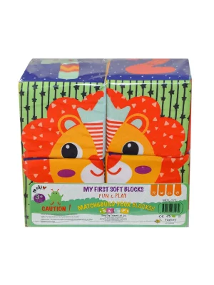 Mol-121 Pvc 4lü Eğitici Küp