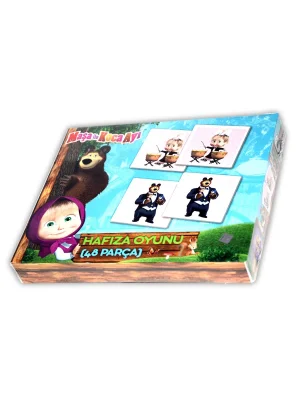 Ms7572 Maşa İle Koca Ayı Hafıza Oyunu -laço