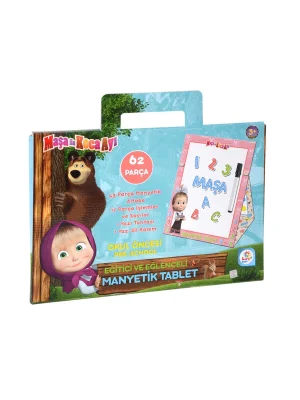 Ms7582 Laço, Maşa İle Koca Ayı Manyetik Tablet / +3 Yaş