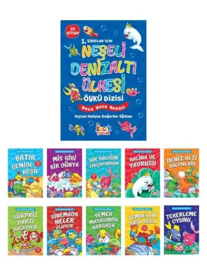NEŞELİ DENİZALTI ÜLKESİ_1.SINIFLAR İÇİN (10 KİTAP+SK) /BICIRIK