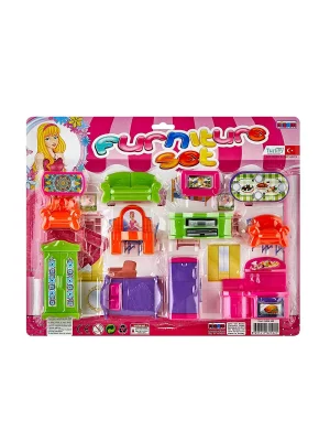 Nzm-102 Nizam, Mini Furniture - Büyük Eşya Seti / +3 Yaş