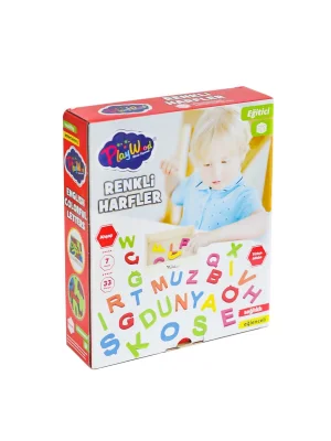Ony-402 Ahşap Renkli Harfler 33 Parça -onyıl Oyuncak