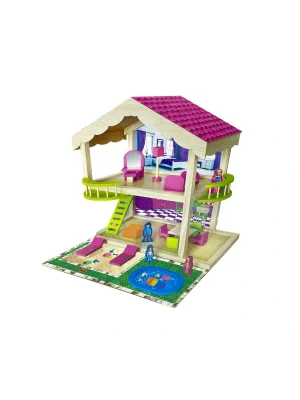 Ony-414 Kutuda Ahşap Villa Seti