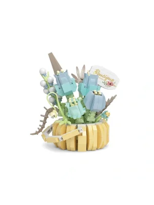 P1092 Panlos Çiçek Buketi 529 Parça Block Oyuncak