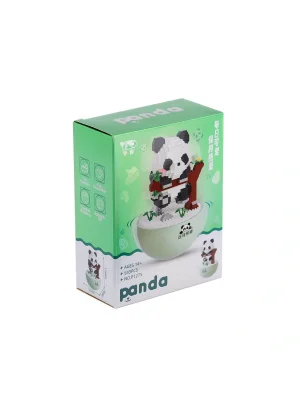 P1275 Panlos Panda 543 Parça Blok Seti -vagon Life
