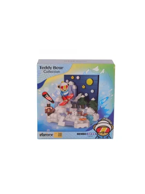 P88103 Panlos Desenli Kaykay 216 Parça Block Oyuncak