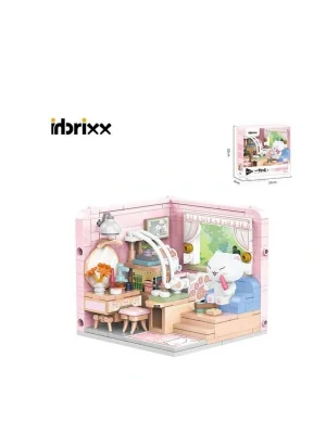 P885001 Panlos Kedi Odası 287 Parça Block Oyuncak