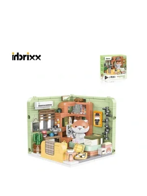 P885004 Panlos Kedi Odası 258 Parça Block Oyuncak