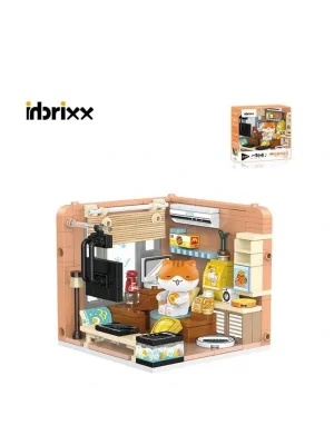 P885005 Panlos Kedi Evi 263 Parça Block Oyuncak