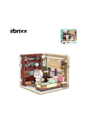 P885007 Panlos Kedi Oturma Odası 263 Parça Block Oyuncak