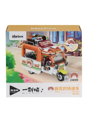 P885302 Panlos Brick - One Meow Serisi - Mahuanın Kargo Aracı 615 Parça Yapım Seti