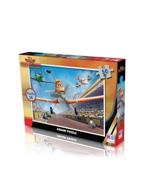 Pl709 Ks Planes / 50 Parça Puzzle