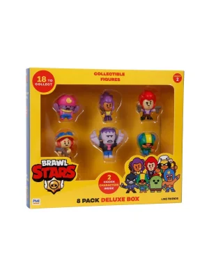 Pmı Brw2070 Brawl Stars 8li Delüks Figür Set Asorti
