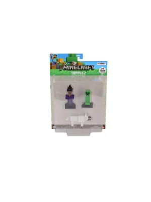 Pmı Mc2020 Minecraft 3d Figür Toppeez 3lü Set