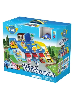 Polı Mrt-664 Sesli Robocar Poli Lets Go Ana Merkez Oyun Seti