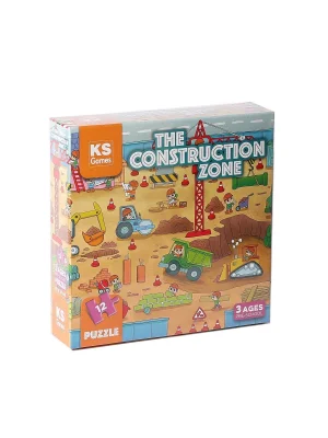 Prs 32704 The Construction Pre School Puzzle -ks Puzzle