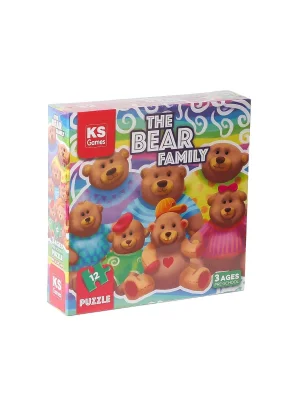 Prs 32705 The Bear Family Pre School Puzzle -kspuzzle