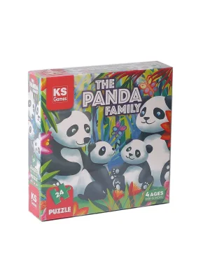 Prs 32706 The Panda Family Pre School Puzzle -ks Puzzle