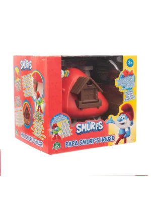 Puf40000 Şirinler Şirin Baba Mantar Evi Oyun Seti