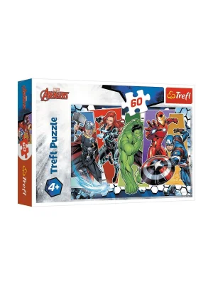 Puzzle-17357 Marvel The Avengers 60 Parça Puzzle