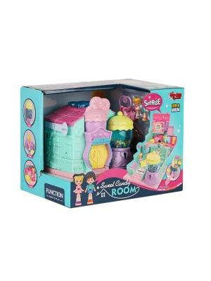 Qf2910-11-12-13-14-15 Işıklı Müzikli Aksesuarlı Ev Serisi Açılıp-katlanır