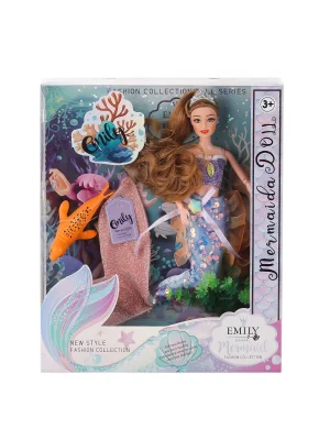 Qj163 Qj163c Emily Eklemli Deniz Kızı -karsan Oyuncak
