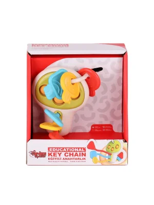 Rt1507 Eğitici Poppitli Cırcırlı Bebek Anahtarlığı -vardem Oyuncak