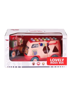 Rt980 Eğitici Bultak Işıklı Müzikli Otobüs -vardem Oyuncak