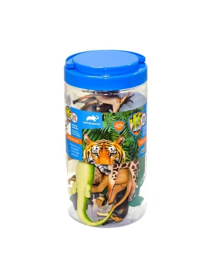 Sh-d6401 Vahşi Hayvan Oyun Seti 23 Cm -vardem